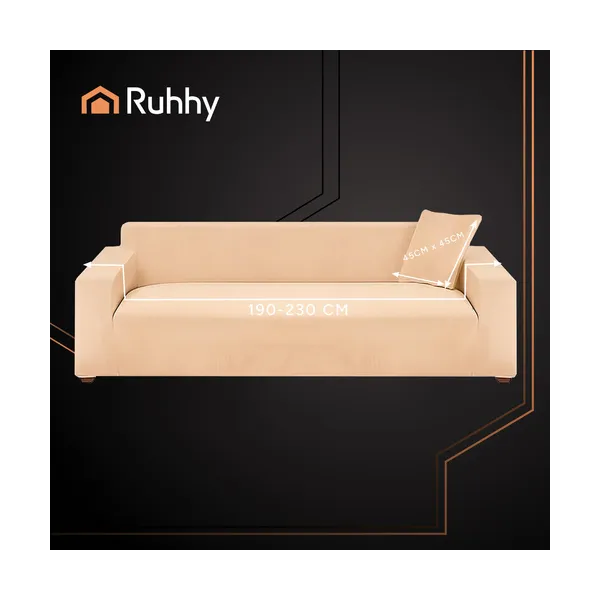 Ruhhy 26184 beež diivanikate 190-230cm | Osta veebist — Megaluks