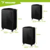 3-in-1 suitcase set - black Trizand 26661 | Buy online — Megaluks