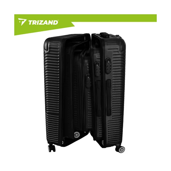 3-in-1 suitcase set - black Trizand 26661 | Buy online — Megaluks