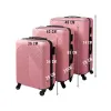 3-in-1 suitcase set - pink Trizand 26663 | Buy online — Megaluks