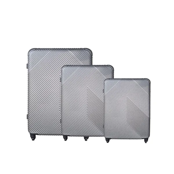 3-in-1 suitcase set - gray Trizand 26662