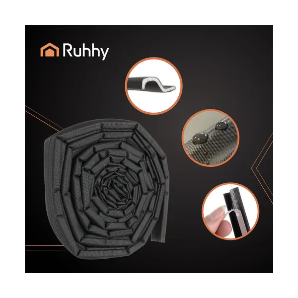 Черный противосквозняковый уплотнитель Ruhhy 26 | Купить онлайн — Megaluks