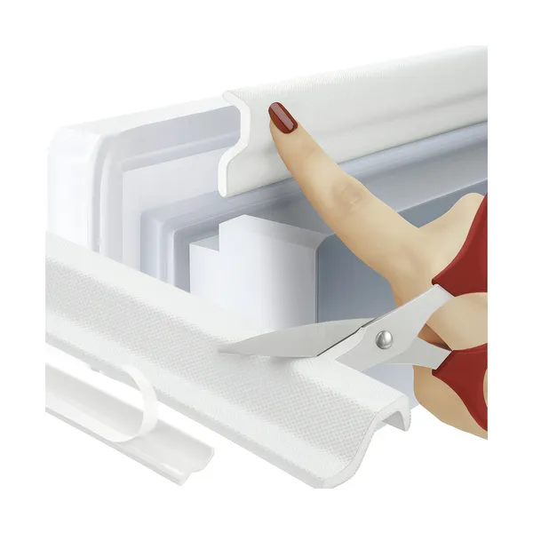 White anti-draft seal Ruhhy 26271 | Buy online — Megaluks