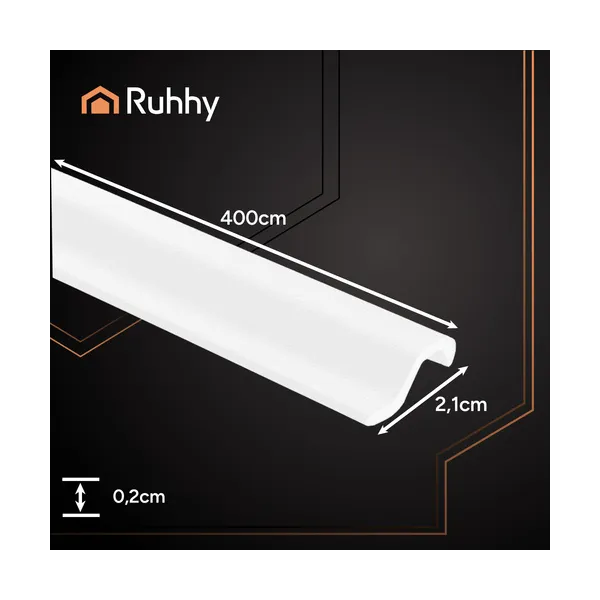 White anti-draft seal Ruhhy 26271 | Buy online — Megaluks