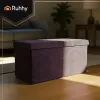 Harmaa samettinen rahi 76x38x38cm Ruhhy 26130 | Osta verkosta — Megaluks