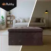 Harmaa samettinen rahi 76x38x38cm Ruhhy 26130 | Osta verkosta — Megaluks