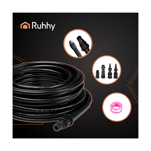 Pipe cleaning hose with adapter 20m Ruhhy 26133