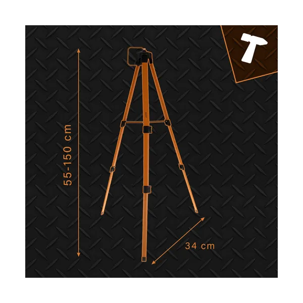 Tripod for cross line laser 150cm Bigstreen 25964