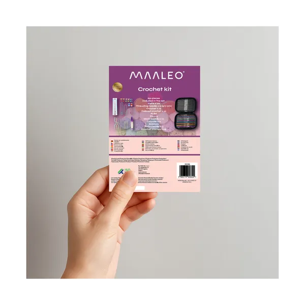 Maaleo 25886 69-piece crochet set | Buy online — Megaluks