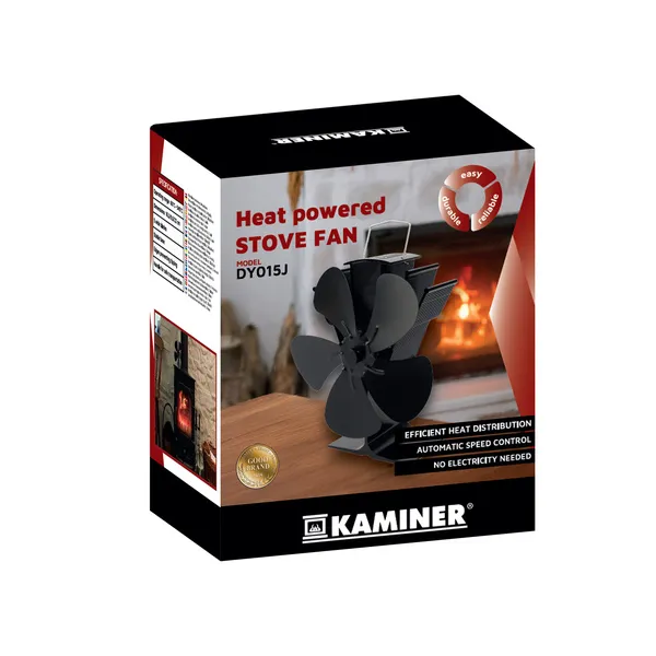 Kaminer 26206 5 lāpstiņu kamīna ventilators | Pirkt tiešsaistē — Megaluks