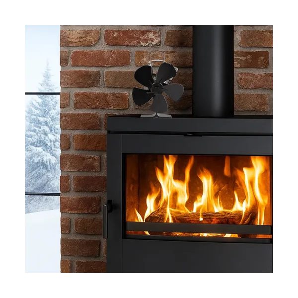 Kaminer 26206 5-blade fireplace fan