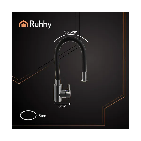 Kitchen faucet - flexible spout Ruhhy 26324