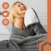 Double-sided blanket 150x200cm dark gray Ruhhy 26292