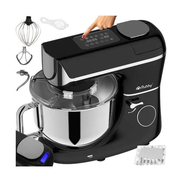 Ruhhy 25729 Kitchen Machine with Heated Bowl and Scale