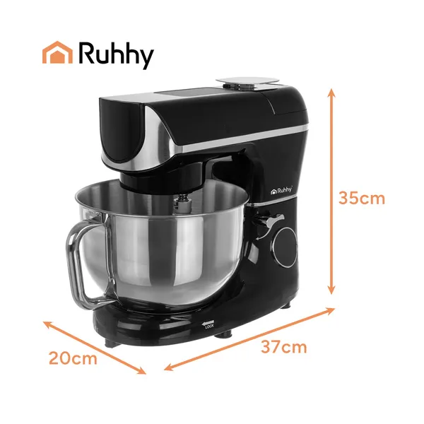 Ruhhy 25729 Kitchen Machine with Heated Bowl and Scale