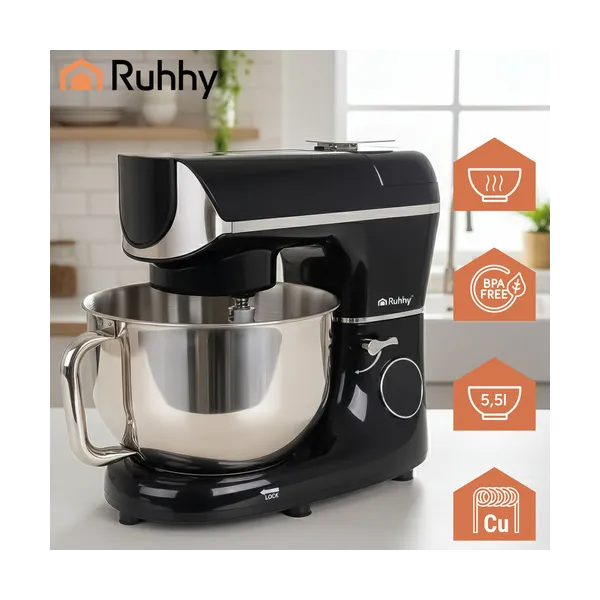 Ruhhy 25729 Kitchen Machine with Heated Bowl and Scale