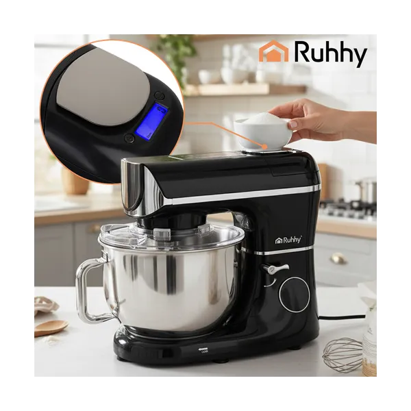 Ruhhy 25729 Kitchen Machine with Heated Bowl and Scale