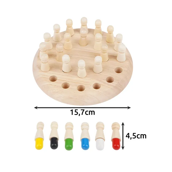 Memory chess - wooden Kruzzel 26251 | Buy online — Megaluks