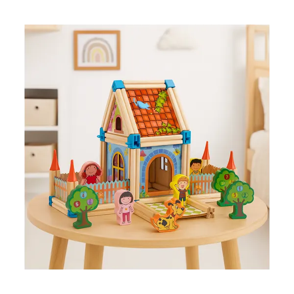 Construction blocks - house 268 pieces Kruzzel 26452 | Buy online — Megaluks