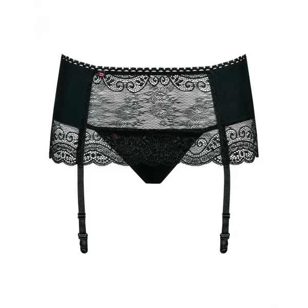 Raištelis Obsessive Miamor garter belt S/M Juoda
