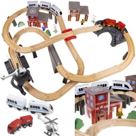 Wooden train - Kruzzel train 22754 | Osta veebist — Megaluks