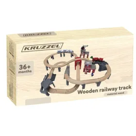Wooden train - Kruzzel train 22754 | Osta veebist — Megaluks