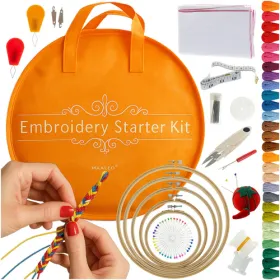 Floss - embroidery kit 100 colors 25724 | Pirkt tiešsaistē — Megaluks