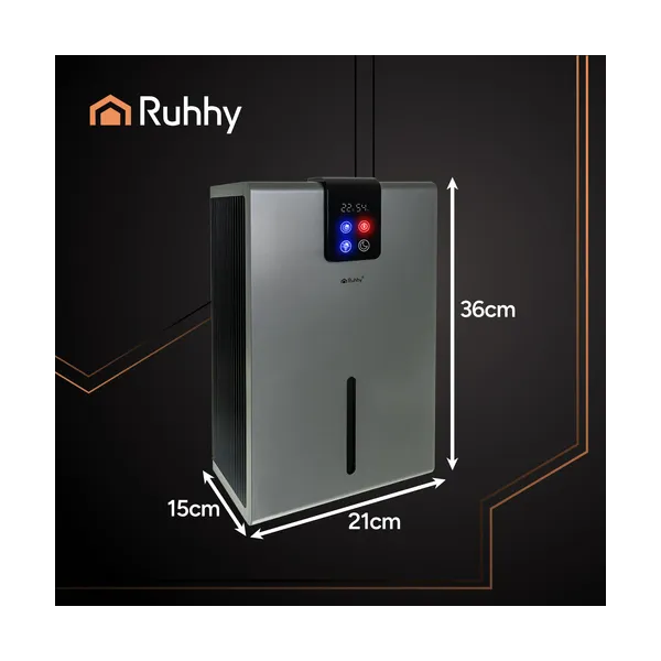 Silver air dehumidifier Ruhhy 26496 | Buy online — Megaluks