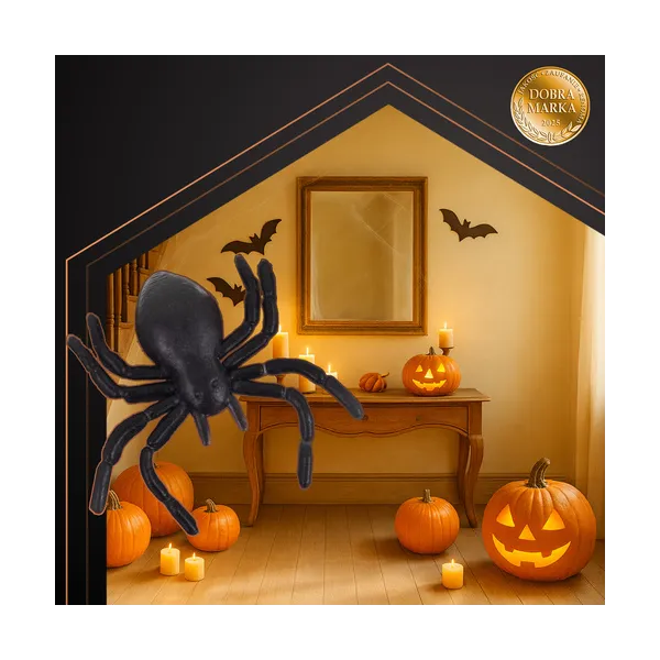 Plastic spiders - decoration - 10 pcs Ruhhy 260 | Pirkt tiešsaistē — Megaluks