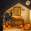 Plastic spiders - decoration - 10 pcs Ruhhy 260 | Pirkt tiešsaistē — Megaluks