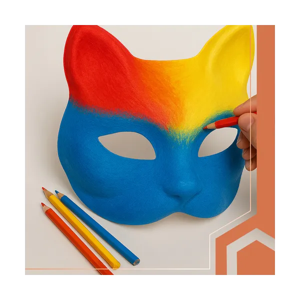 DIY cat mask 10 pcs Ruhhy 26000 | Pirkt tiešsaistē — Megaluks