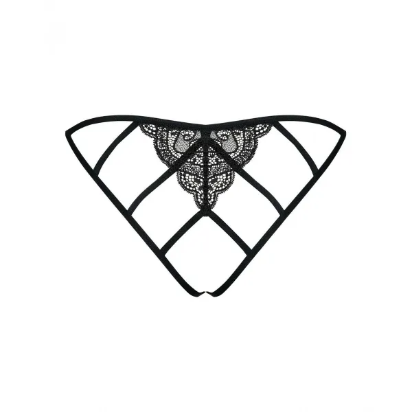 Miamor Biksītes ar Dekoratīvu Atvērumu Obsessive 09912 S/M Melns