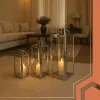 Silver lanterns 38/49/63cm 3pcs Ruhhy 26477 | Buy online — Megaluks