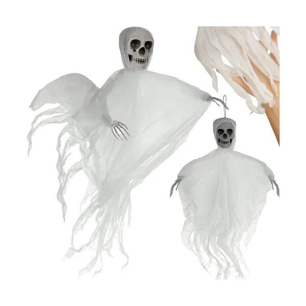 White hanging skeleton - Ruhhy decoration 26124