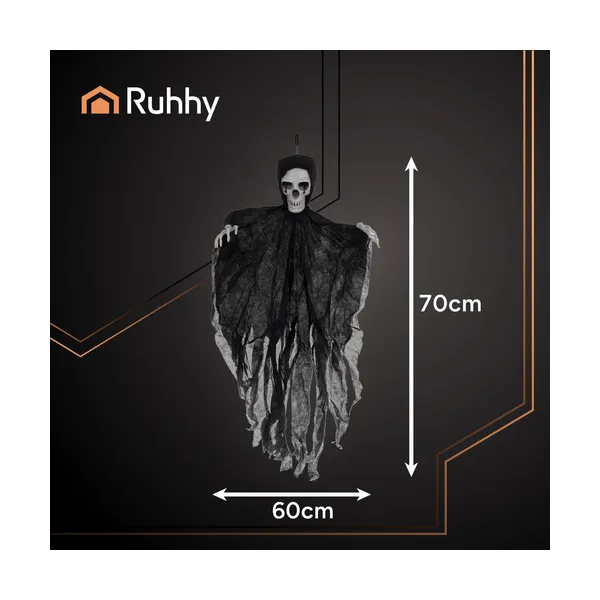 Black hanging skeleton - Ruhhy decoration 26125 | Pirkt tiešsaistē — Megaluks