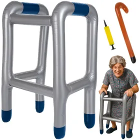 Inflatable walker with cane Ruhhy 26291 | Pirkt tiešsaistē — Megaluks