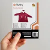 XXL dydžio megztinis - raudonas apklotas Ruhhy  | Pirkti internetu — Megaluks