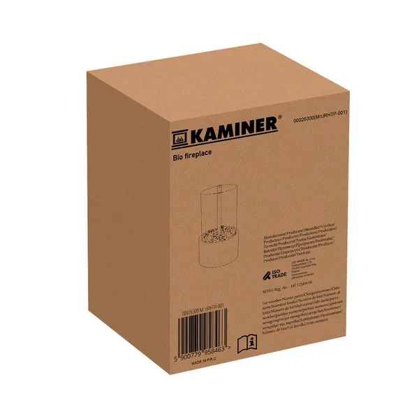 Биокамин 28х16см Kaminer 26300 | Купить онлайн — Megaluks