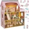 Kruzzel 26364 Wooden Dollhouse | Osta veebist — Megaluks