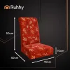 Chair covers 6 pcs. Light red Ruhhy 26638 | Osta veebist — Megaluks