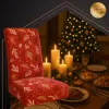 Chair covers 6 pcs. Light red Ruhhy 26638 | Osta veebist — Megaluks