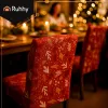 Chair covers 6 pcs. Light red Ruhhy 26638 | Osta veebist — Megaluks