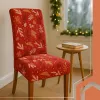 Chair covers 6 pcs. Light red Ruhhy 26638 | Osta veebist — Megaluks