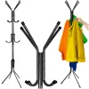 Standing coat rack 170cm - black Ruhhy 26362 | Buy online — Megaluks