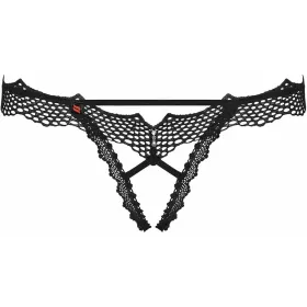 Kelnaitės su juostele Obsessive Bravelle Juoda L/XL