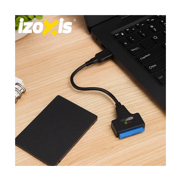 USB to SATA 3.0 Izoxis 26096 adapter | Buy online — Megaluks