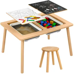 Kruzzel 26366 Sensory Table with Chair | Osta veebist — Megaluks