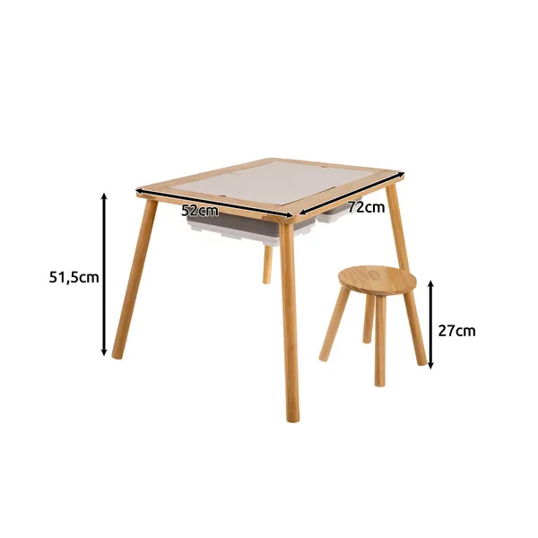 Kruzzel 26366 Sensory Table with Chair | Osta veebist — Megaluks