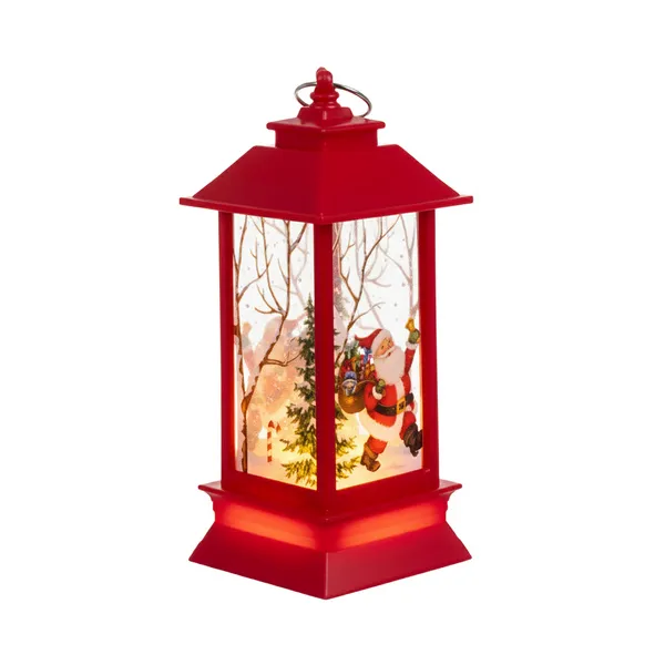 Red LED Christmas Lantern Ruhhy 26752