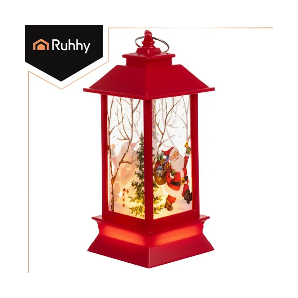 Red LED Christmas Lantern Ruhhy 26752
